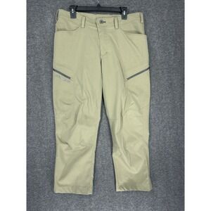 Kuiu Sierra Pants Men's 36x28 Khaki Hiking Hunting Cargo Pockets Stretch